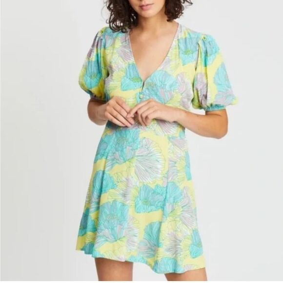 NWT Faithfull the Brand Ilia Dress Small - Picture 1 of 7